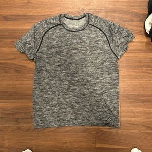 Lululemon grey dry fit shirt - size M